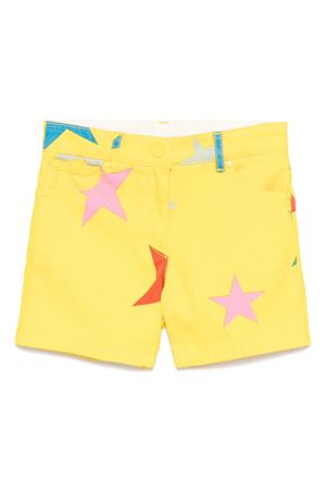 shorts in cotone giallo STELLA McCARTNEY KIDS | TW6C59Z2572228MC